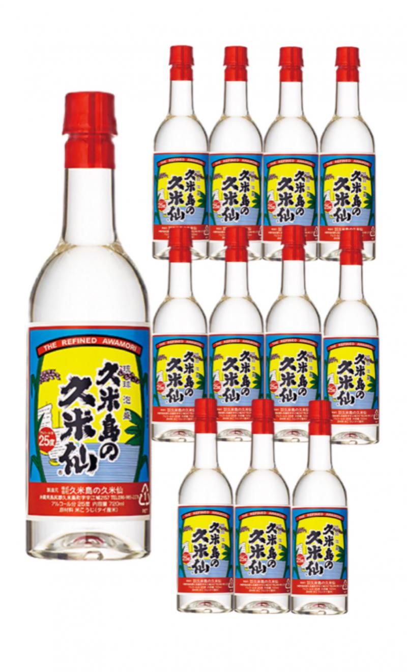 送料無料（一部地域を除く） 泡盛 720ml 久米仙ブラック5年 40度