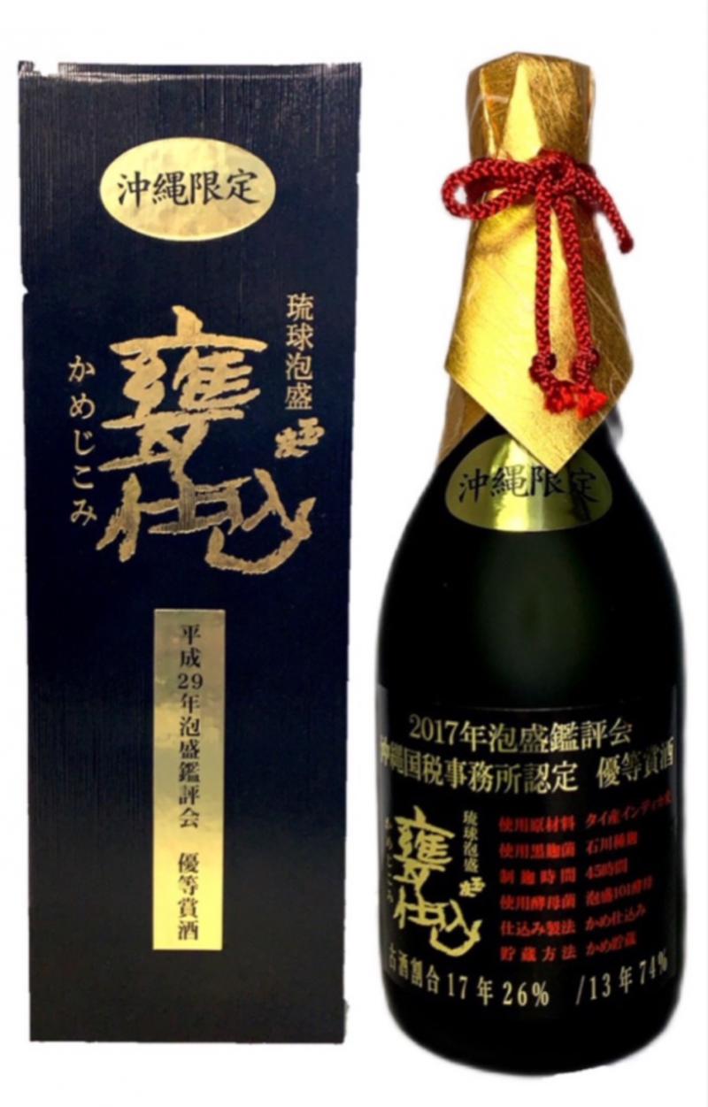 琉球泡盛 甕仕込み 玉友 44 7年熟成古酒 - 焼酎