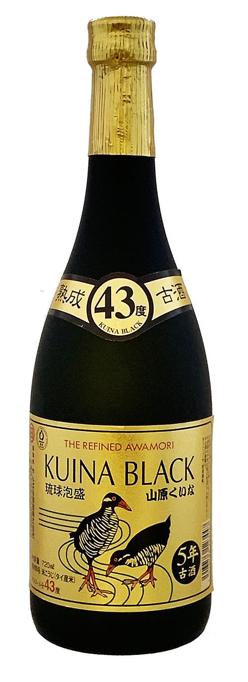 山原くいなブラック ゴールドラベル5年古酒 /やんばる酒造株式会社
